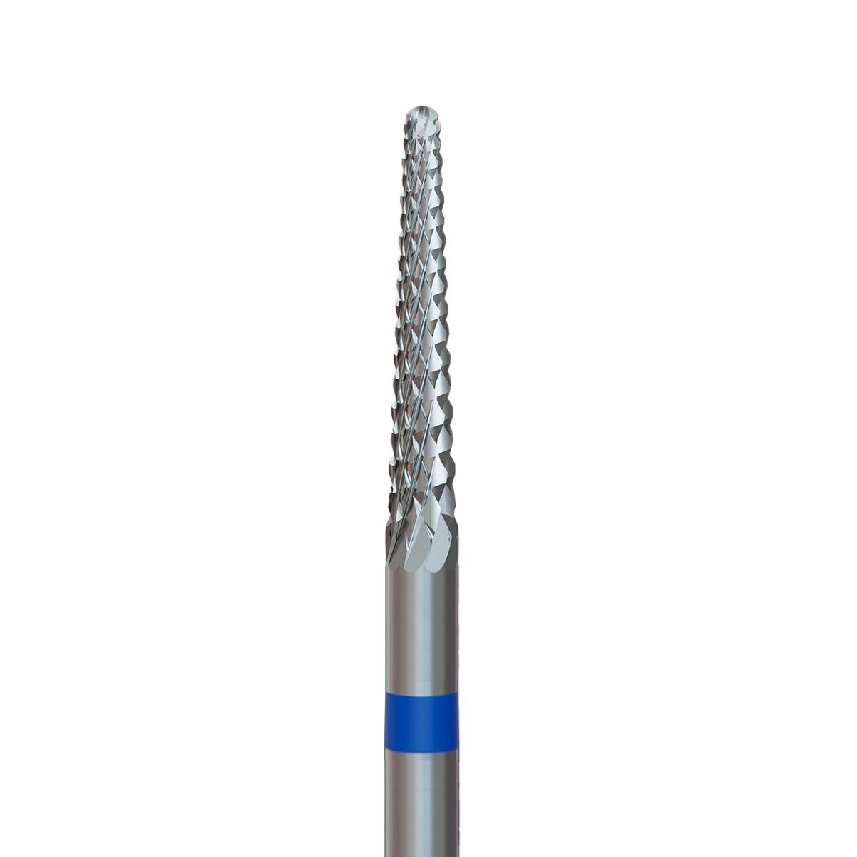 Fraise en carbure – Conique 2,3 mm | Bague bleue tête longue - iq - nails - IQ Nails - Fraises - 