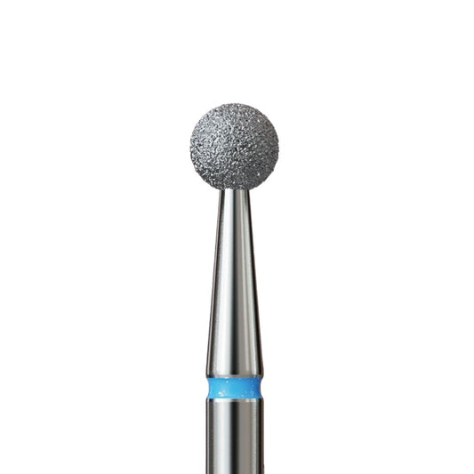 Fraise en diamant – Boule 4,0 mm | Grain bleu - iq - nails - IQ Nails - Fraises - 
