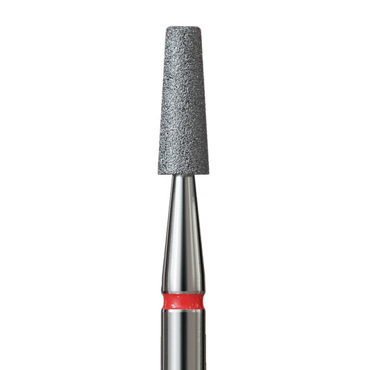 Fraise en diamant – Conique 2,5 mm | Grain rouge - iq - nails - IQ Nails - Fraises - 