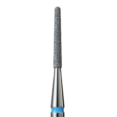 Fraise en diamant – Conique arrondie 1,4 mm | Grain bleu - iq - nails - IQ Nails - Fraises - 