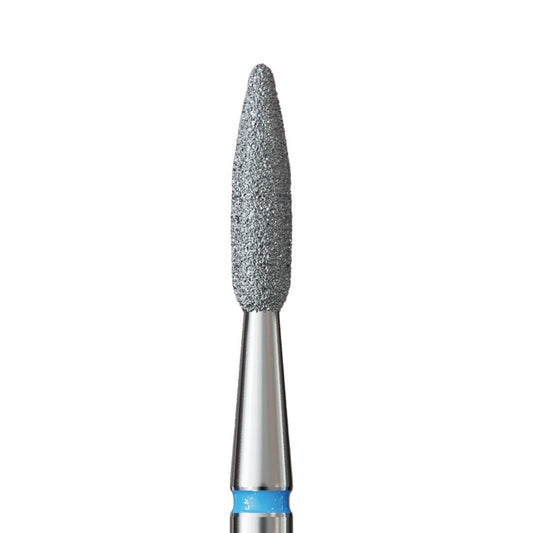 Fraise en diamant – Flamme 2,1 mm | Grain bleu - iq - nails - IQ Nails - Fraises - 