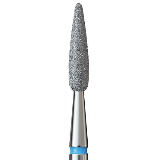 Fraise en diamant – Flamme 2,3 mm | Grain bleu - iq - nails - IQ Nails - Fraises - 