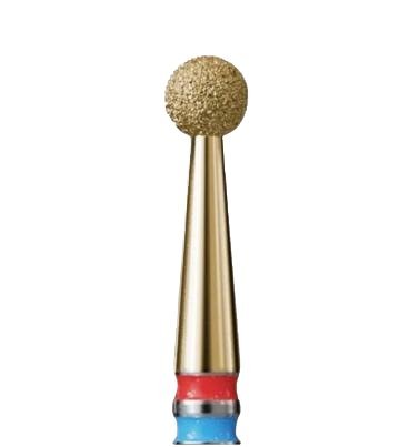 Fraise en diamant NANO – Boule 2,5 mm | Double taillage - iq - nails - IQ Nails - Fraises - 