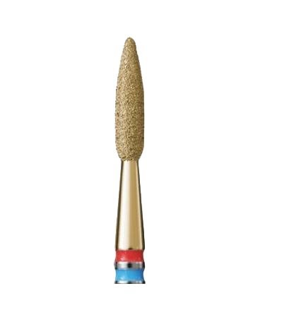 Fraise en diamant NANO – Flamme 2,1 mm | Double taillage - iq - nails - IQ Nails - Fraises - 