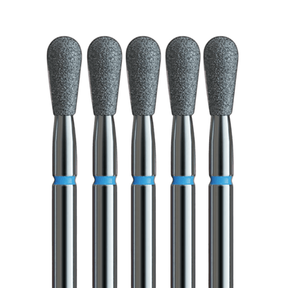 Pack de 5 fraises standard à cuticules Bleu - iq-nails - IQ Nails - Fraises -