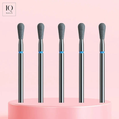 Pack de 5 fraises standard à cuticules Bleu - iq-nails - IQ Nails - Fraises -